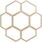 Ekena Millwork Florin Wood Fretwork Pierced Ceiling Medallion, Alder, 16"OD x 5 5/8"ID x 3/8"T CMWP16X16X0375FOAL - alternate 1